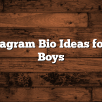 Best Instagram Bio Ideas for Stylish Boys