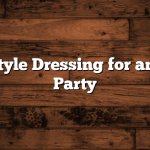 How to Style Dressing for an Outdoor Party