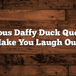 15 Hilarious Daffy Duck Quotes That Will Make You Laugh Out Loud