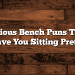 20 Hilarious Bench Puns That Will Have You Sitting Pretty