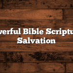 50 Powerful Bible Scriptures on Salvation