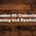 Angel Number 66: Understanding Its Meaning and Symbolism