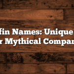 Cool Griffin Names: Unique Ideas for Your Mythical Companion