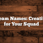 Green Team Names: Creative Ideas for Your Squad