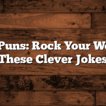 Mineral Puns: Rock Your World with These Clever Jokes