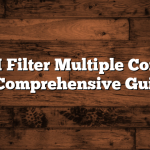 Power BI Filter Multiple Conditions: A Comprehensive Guide