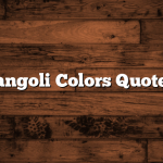 Rangoli Colors Quotes: