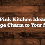 Retro Pink Kitchen Ideas: Add Vintage Charm to Your Space