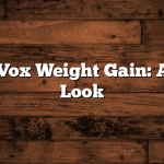 Skyler Vox Weight Gain: A Closer Look