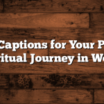 Temple Captions for Your Photos: A Spiritual Journey in Words