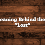 The Meaning Behind the Name “Lost”