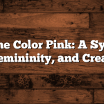 Title: The Color Pink: A Symbol of Joy, Femininity, and Creativity