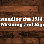 Understanding the 1514 Angel Number: Meaning and Significance