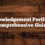 Acknowledgement Portfolio: A Comprehensive Guide