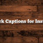 100 Dark Captions for Instagram